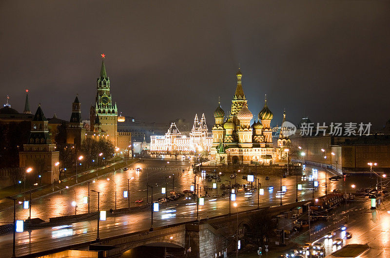 莫斯科之夜/ Москва ночью